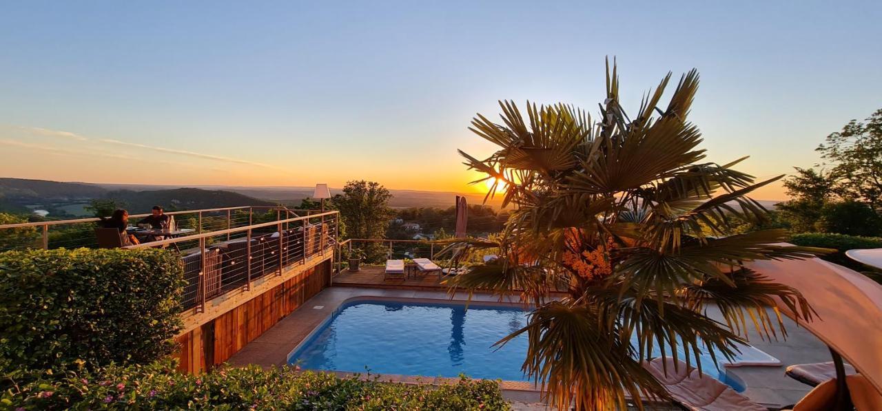 Chambres D'Hotes Le Repere Des Anges Et Spa Larnod Екстер'єр фото